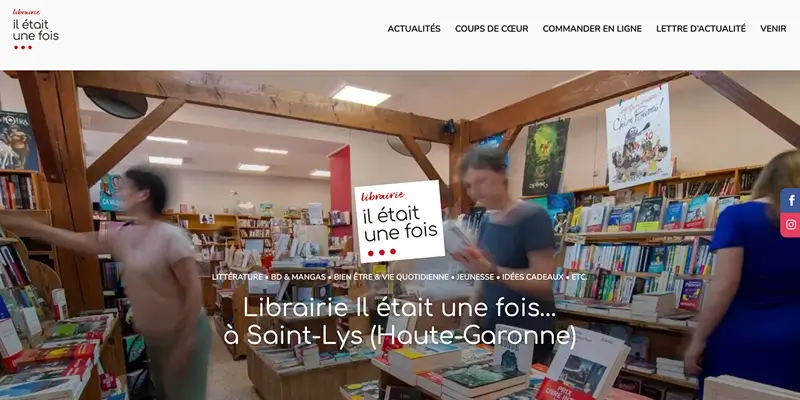 Librairie Il était une fois — Faire vivre les livres, simplement
