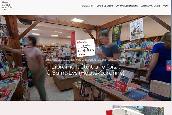 Librairie Il était une fois