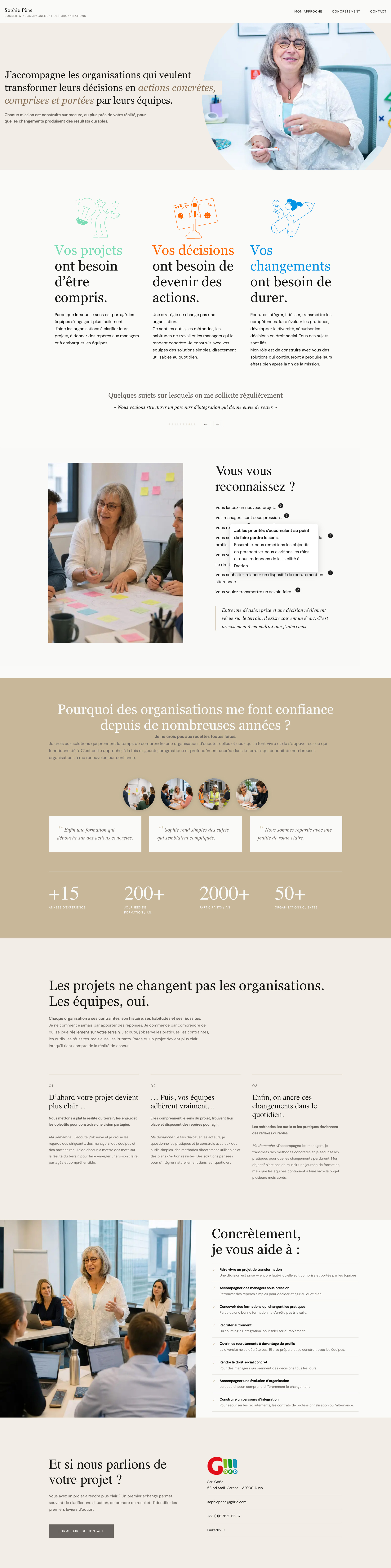Capture du projet Formation Gd6d — pour gagner en clarté